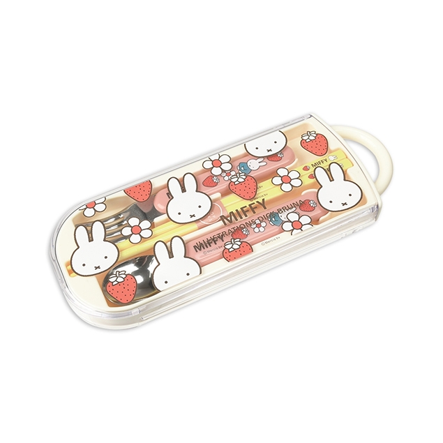 米菲兔滑蓋餐具組