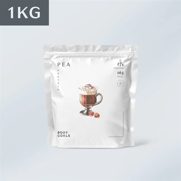 全素多效豌豆蛋白飲 PRO 1KG 大包裝| 榛果可可