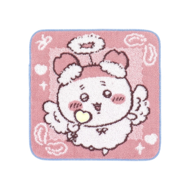 吉伊卡哇天使刺繡毛巾-粉色古本屋