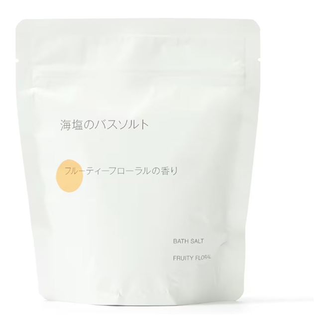 MUJI 無印良品海鹽浴鹽果香花香