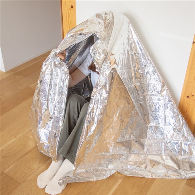 MUJI 無印良品太空毯/防寒毯
