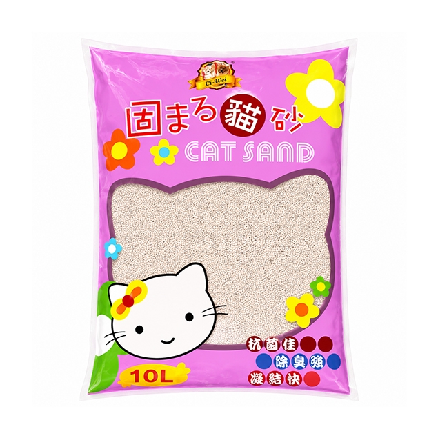 HAPPY CAT抗 菌除臭貓砂【粗球砂】