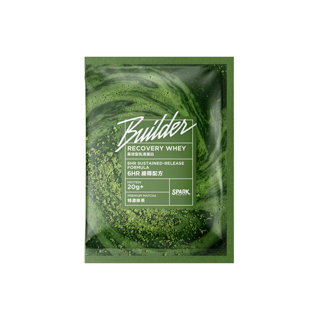 Builder 長效型乳清 - 特濃抹茶（五分甜）