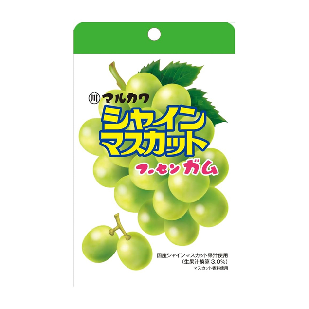 丸川青葡萄風味口香糖