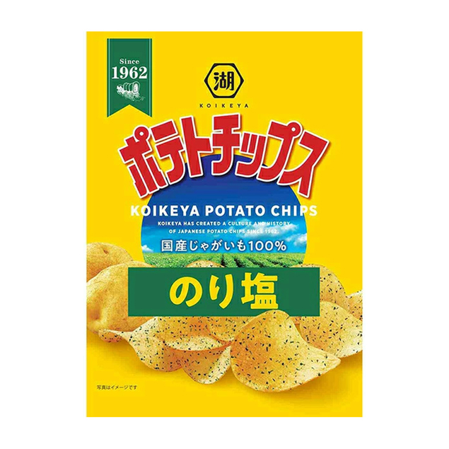 湖池屋 海苔鹽風味洋芋片