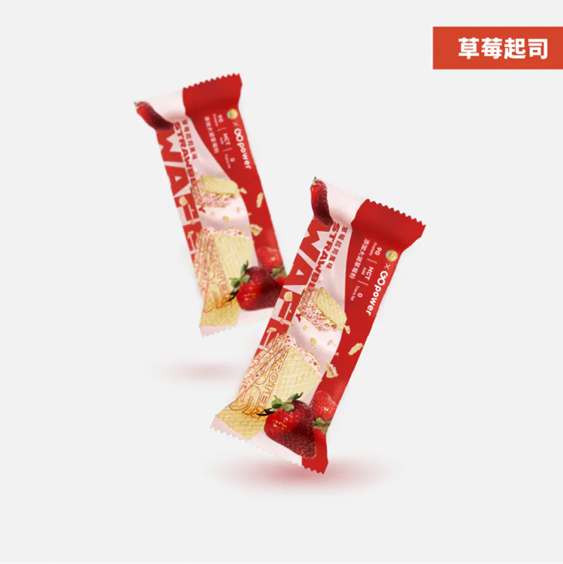 蛋白威化餅【草莓起司Ｘ大湖農會聯名】