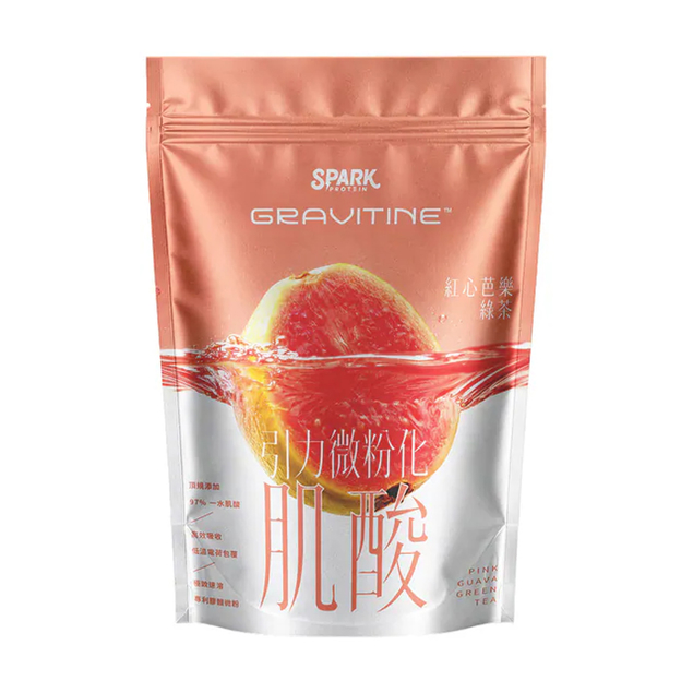 Gravitine™ 引力微粉化肌酸 - 紅心芭樂綠茶