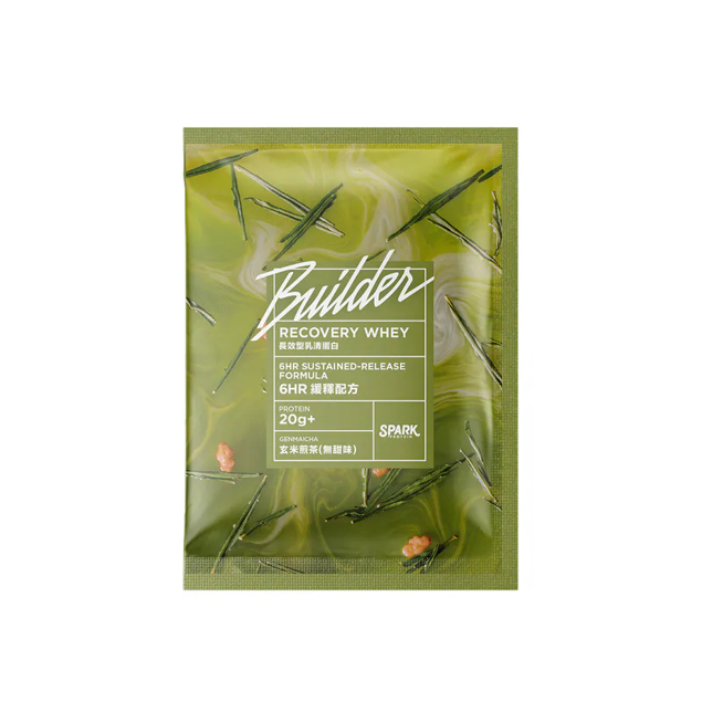 Builder 長效型乳清 - 玄米煎茶（無甜味）