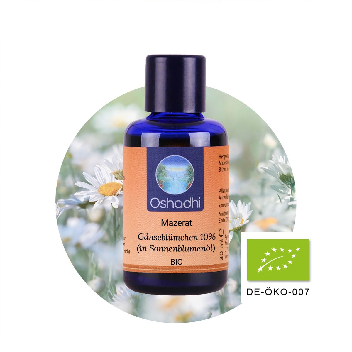 雛菊浸泡油10%（葵花油基底・EU-Bio）