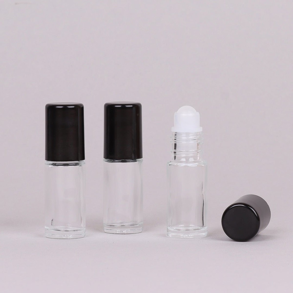5 ml 空滾珠瓶（黑色蓋）